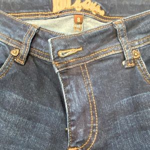 Kut from the Kloth size 8 jeans. Med rise. Medium dark wash. EUC.